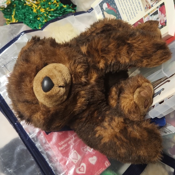Vintage MJC International Brown Teddy Bear made in USA 1992 - Picture 1 of 3